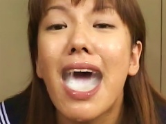 A Young Japanese Schoolgirl Is Delighted To Receive An Unexpectedly Hot Gift - A Bizarre Combination Of Oral And Anal Sex Followed By A Face-fucking, 